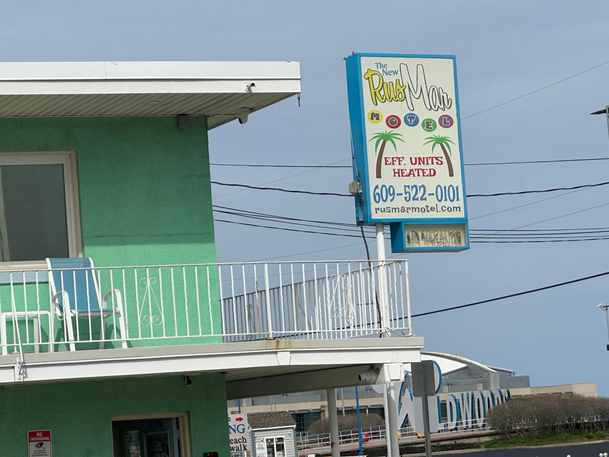 Rus Mar Motel Wildwood Beach & Boardwalk Kültér fotó