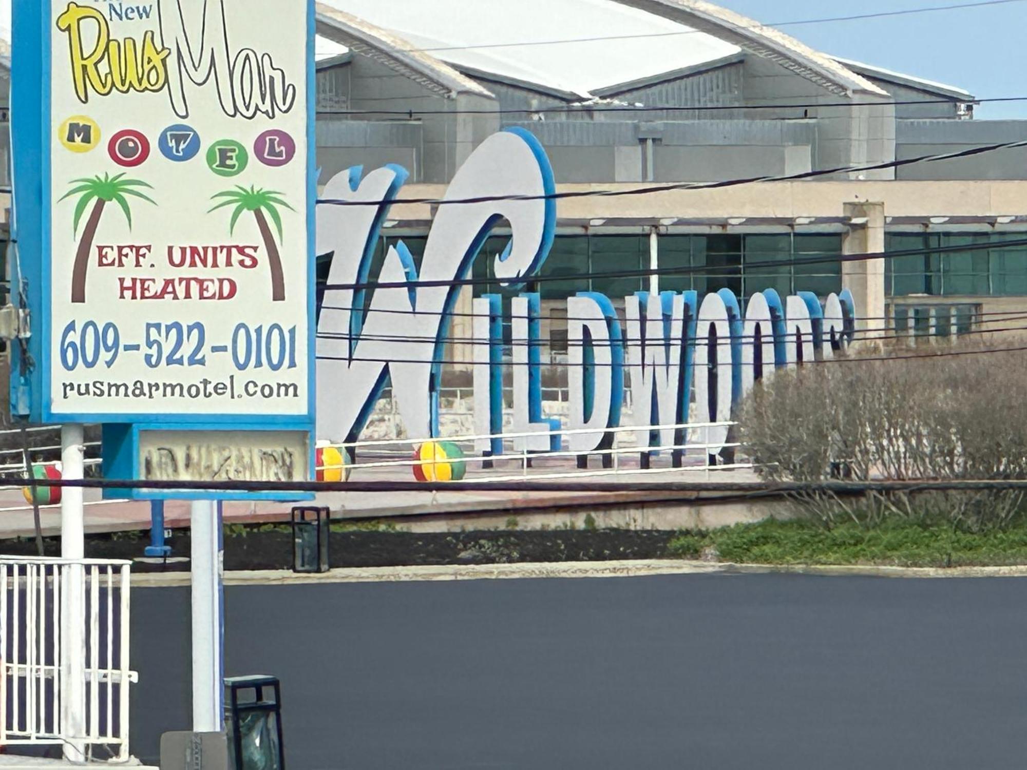 Rus Mar Motel Wildwood Beach & Boardwalk Kültér fotó